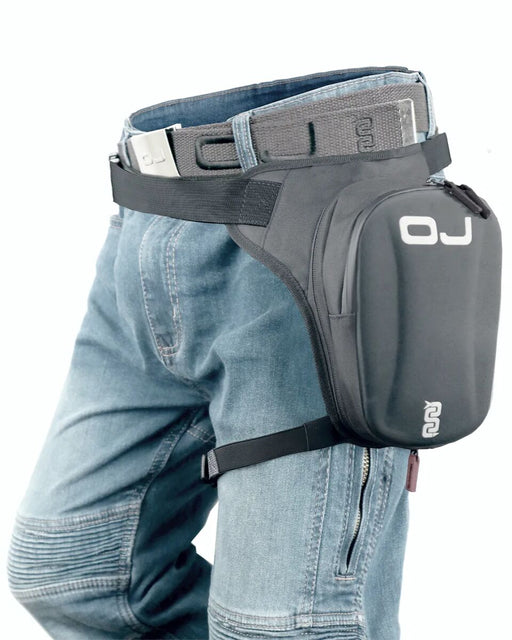 OJ Atmosfere Metropolitane S.r Urban Track Leg Bag (1-2.5 Liters) - Black