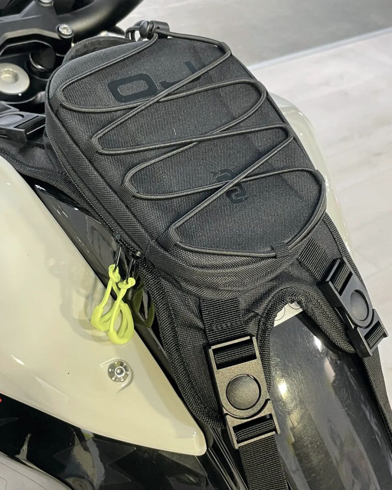 OJ Atmosfere Metropolitane S.r Keen Tank Bag (1.5 Liters) - Black