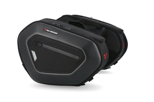 SW-Motech PRO BLAZE H Saddlebag Set with EDGE protection - Left, Right, Black - BC.HTA.11.740.30601