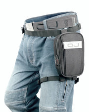 OJ Atmosfere Metropolitane S.r Mini Track Leg Bag (1 Liter) - Black, Fanny Pack