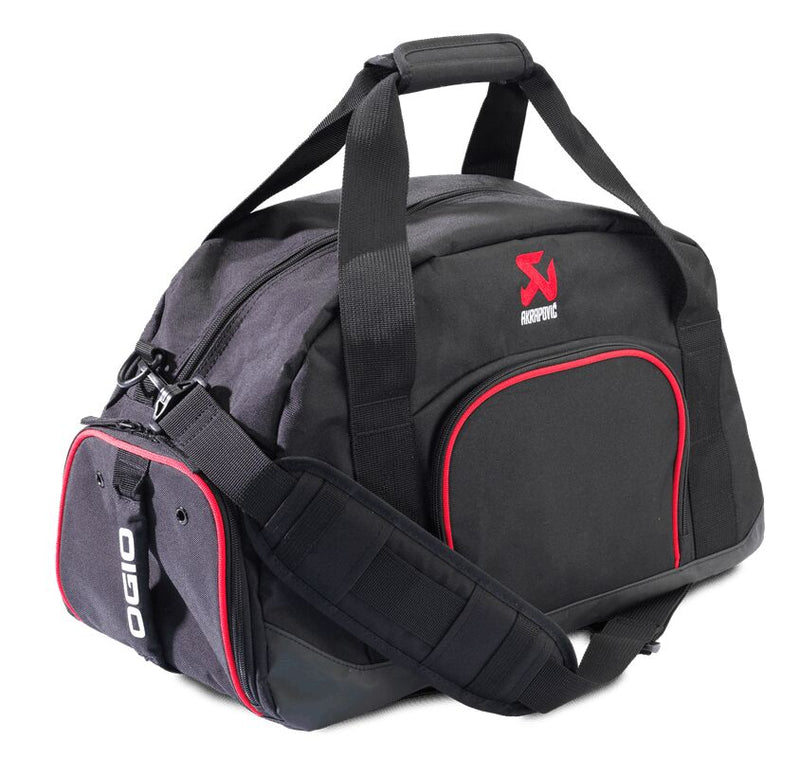 Akrapovic Ogio Akra Duffel Bag - Black,  Red