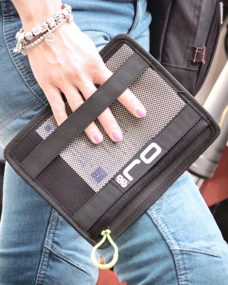 OJ Atmosfere Metropolitane S.r DOC (Documents) Bag - Black, Accessory