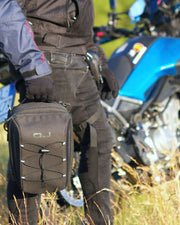 OJ Atmosfere Metropolitane S.r Rear Plus Bag (11-19 Liters) - Black