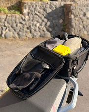 OJ Atmosfere Metropolitane S.r Rear Plus Bag (11-19 Liters) - Black