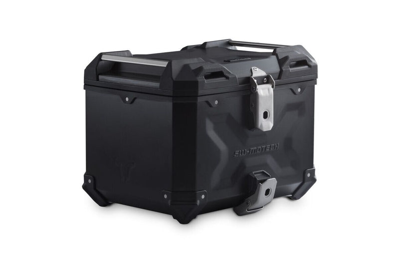 SW-Motech TRAX Adventure Top Case - Black, Powder-Coated, Saddlebag