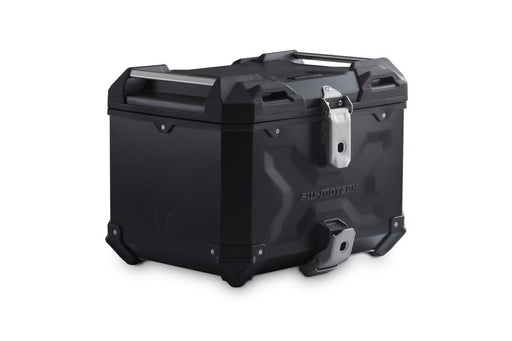SW-Motech TRAX Adventure Top Case - Black, Powder-Coated, Saddlebag