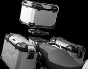 SW-Motech TRAX ADV Top Case - Anodised, Silver, Saddlebag