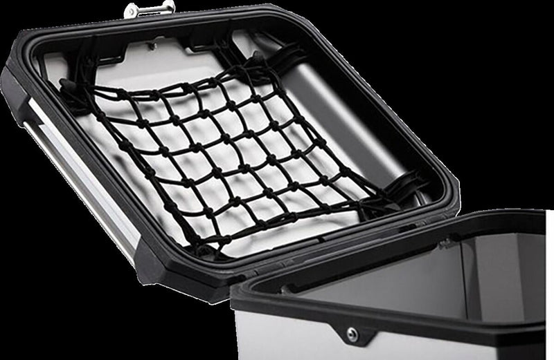 SW-Motech TRAX ADV Top Case - Anodised, Silver, Saddlebag