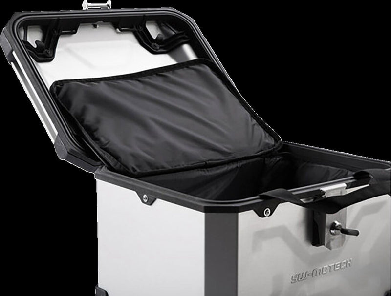 SW-Motech TRAX ADV Top Case - Anodised, Silver, Saddlebag