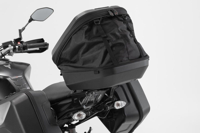 SW-Motech Urban ABS Top Case Lashing Variant with Bottom Insert - Black