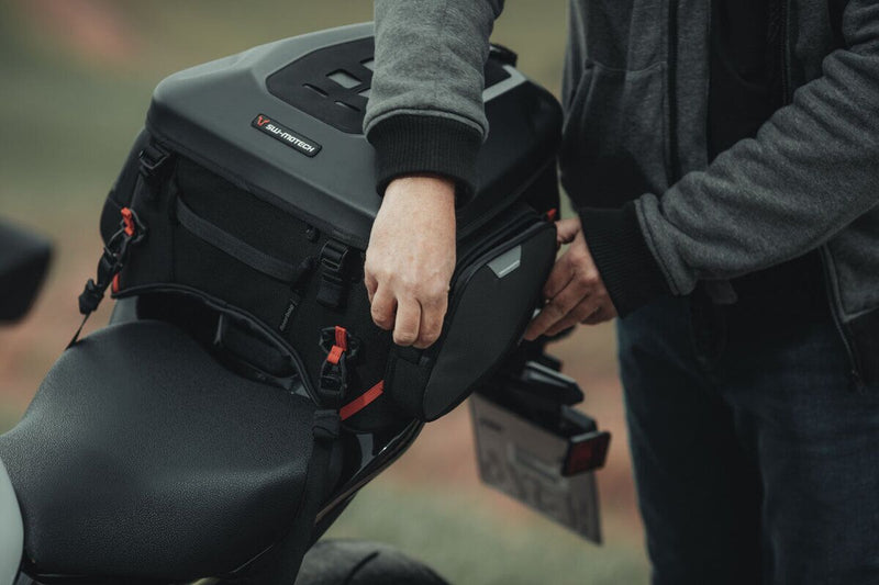 SW-Motech PRO Rearbag Tail Bag (22-34 Liters) - Black