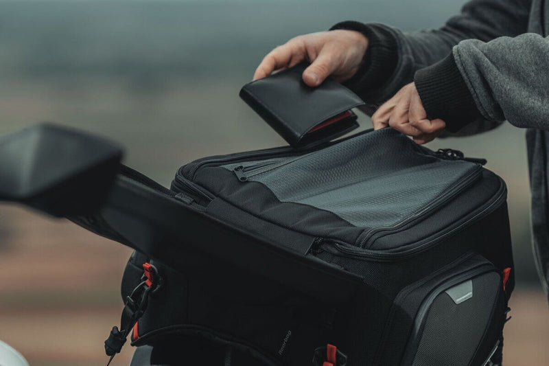 SW-Motech PRO Rearbag Tail Bag (22-34 Liters) - Black