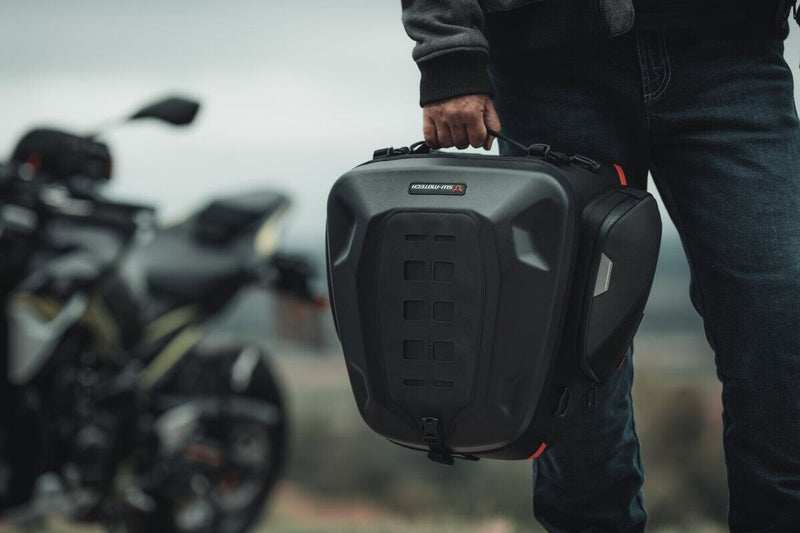 SW-Motech PRO Rearbag Tail Bag (22-34 Liters) - Black