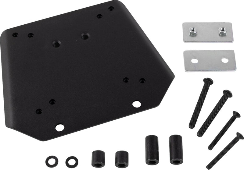 Moose Offroad Hard-parts Kenai Top Case Mounting Plate - Black, Powder-Coated - S0VS14ST