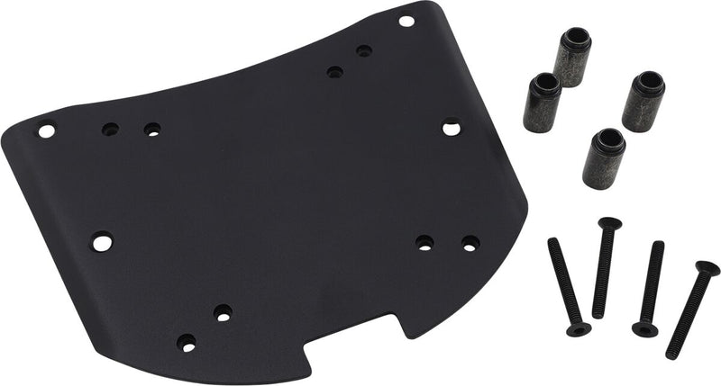 Moose Offroad Hard-parts Kenai Top Case Mounting Plate - Black, Powder-Coated - T0TG81ST