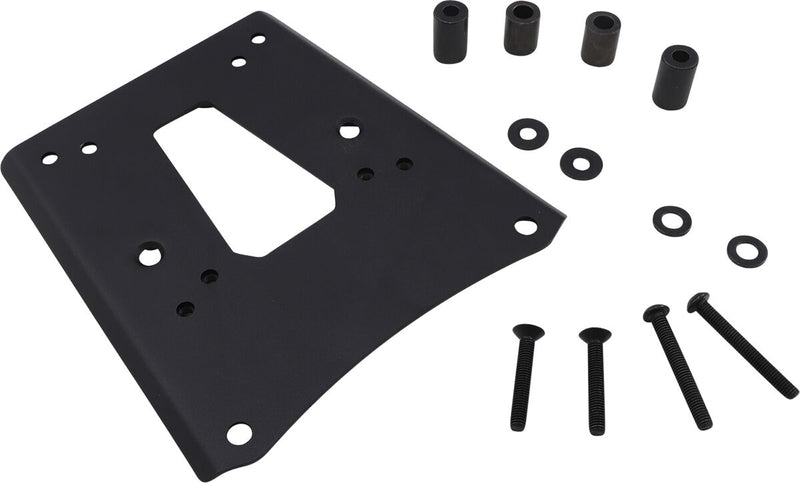 Moose Offroad Hard-parts Kenai Top Case Mounting Plate - Black, Powder-Coated - T0TG90ST