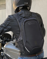 OJ Atmosfere Metropolitane S.r Shady Backpack (20 Liters) - Black
