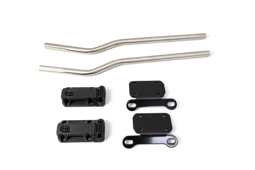 SW-Motech BLAZE Panniers Spacer Bars - Black, Silver, Pannier, Saddlebag - HTA.11.740.80602/B