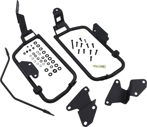 Moose Offroad Hard-parts Kenai Side Case Mount - Black, Powder-Coated - H0CR104P