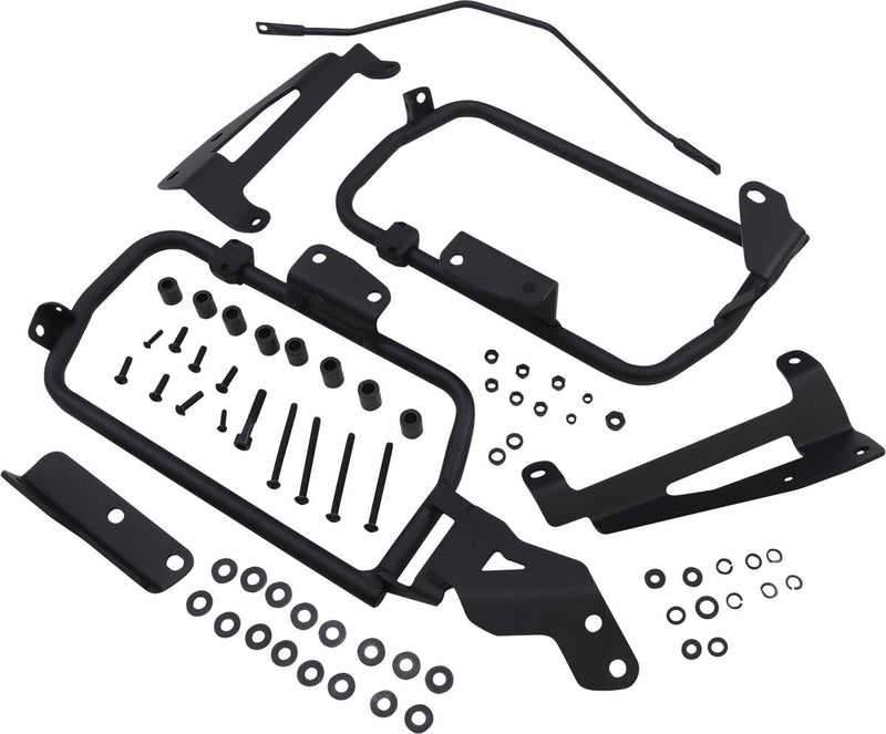 Moose Offroad Hard-parts Kenai Side Case Mount - Black, Powder-Coated - Y0TN794P