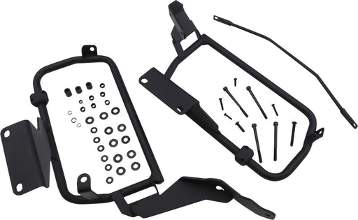 Moose Offroad Hard-parts Kenai Side Case Mount - Black, Powder-Coated - T0TG814P