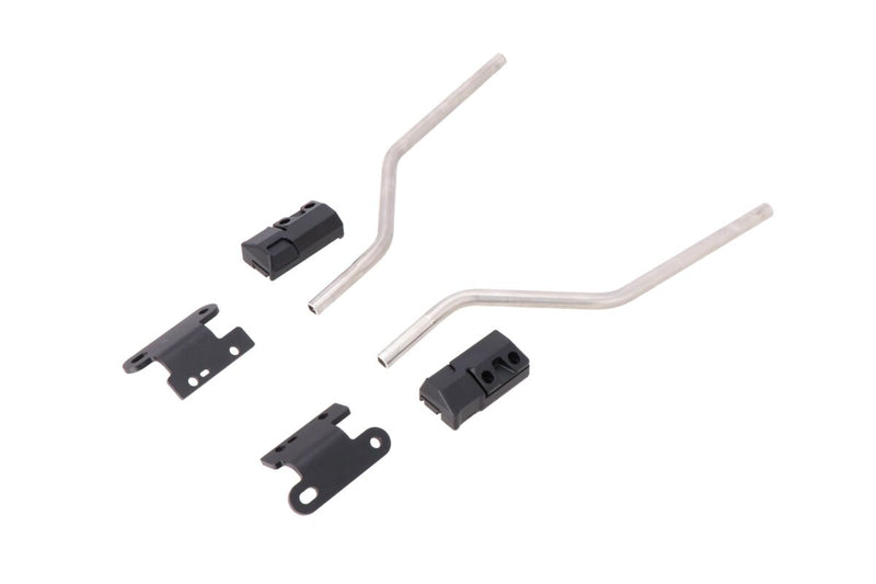 SW-Motech BLAZE Panniers Spacer Bars - Black, Silver, Pannier, Saddlebag - HTA.01.740.86500/B