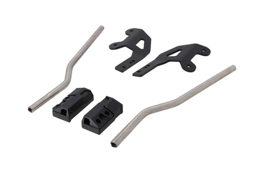 SW-Motech BLAZE Panniers Spacer Bars - Black, Silver, Pannier, Saddlebag - HTA.06.740.86900/B