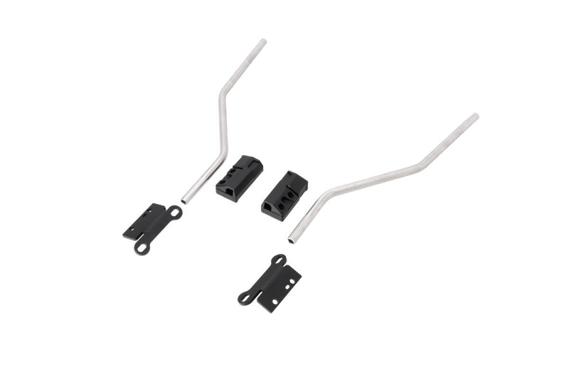 SW-Motech BLAZE Panniers Spacer Bars - Black, Silver, Pannier, Saddlebag - HTA.07.740.85300/B