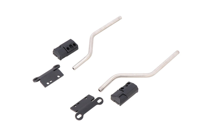 SW-Motech BLAZE Panniers Spacer Bars - Black, Silver, Pannier, Saddlebag - HTA.07.740.86000/B