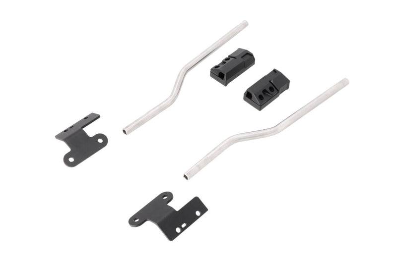 SW-Motech BLAZE Panniers Spacer Bars - Black, Silver, Pannier, Saddlebag - HTA.22.740.85800/B