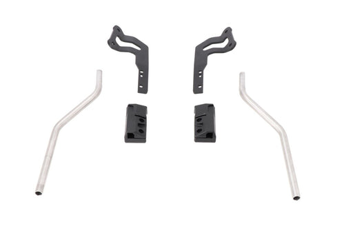 SW-Motech BLAZE Panniers Spacer Bars - Black, Silver, Pannier, Saddlebag - HTA.06.740.85700/B