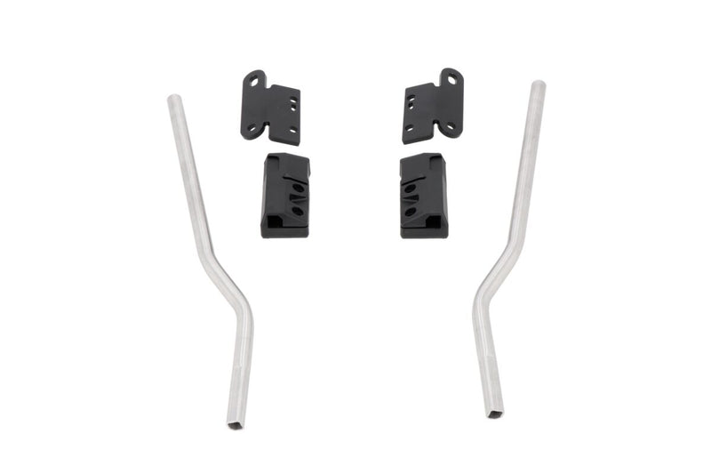 SW-Motech BLAZE Panniers Spacer Bars - Black, Silver, Pannier, Saddlebag - HTA.13.740.85001/B