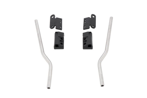 SW-Motech BLAZE Panniers Spacer Bars - Black, Silver, Pannier, Saddlebag - HTA.13.740.85001/B