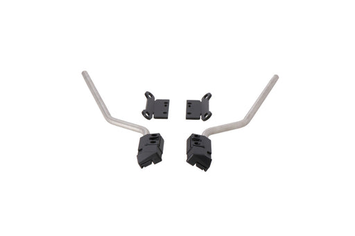 SW-Motech BLAZE Panniers Spacer Bars - Black, Silver, Pannier, Saddlebag - HTA.06.740.86500/B