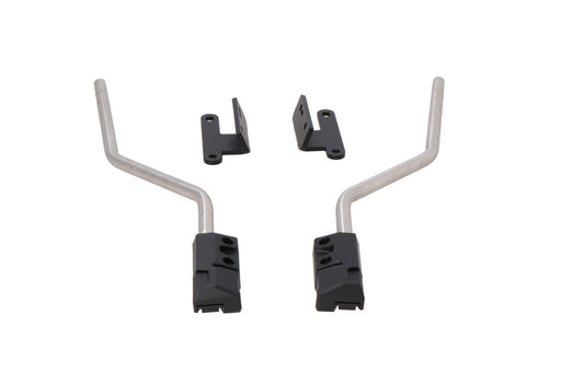 SW-Motech BLAZE Panniers Spacer Bars - Black, Silver, Pannier, Saddlebag - HTA.07.740.85600/B