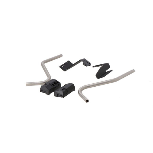 SW-Motech BLAZE Panniers Spacer Bars - Black, Silver, Pannier, Saddlebag - HTA.04.740.85700/B