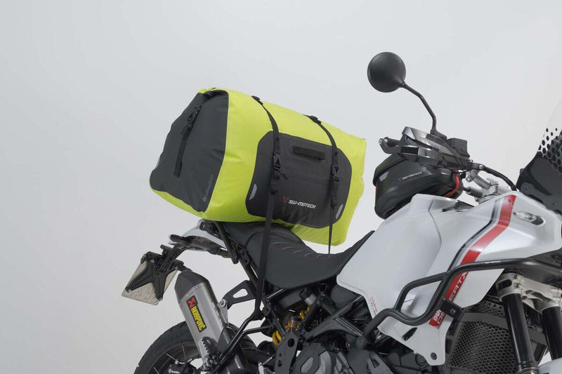 SW-Motech Drybag 600 Tail Bag (60 Liters) - Grey, Yellow