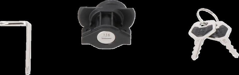 SW-Motech DUSC Hard Case Lock Set - Black