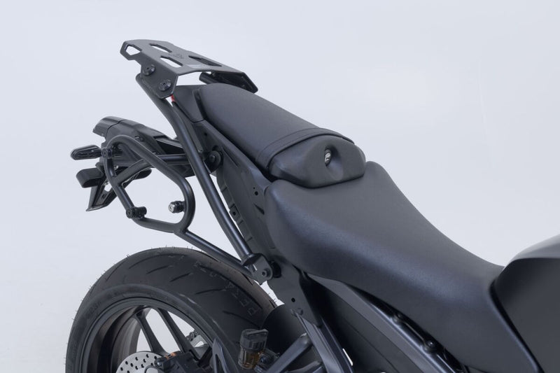 SW-Motech Street Rack - Black,  Powder-Coated - Luggage Rack