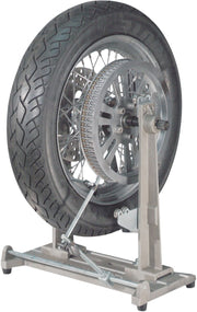 K&L SUPPLY 3-in-1 Truing Stand - Silver