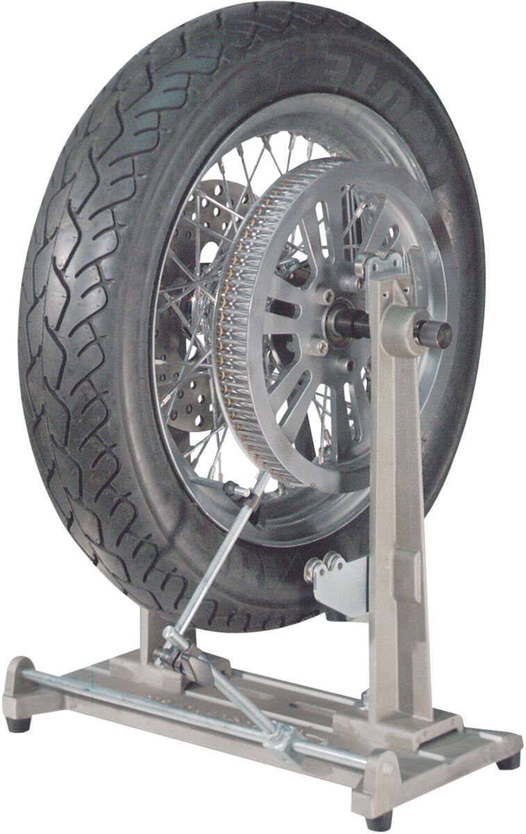 K&L SUPPLY 3-in-1 Truing Stand - Silver
