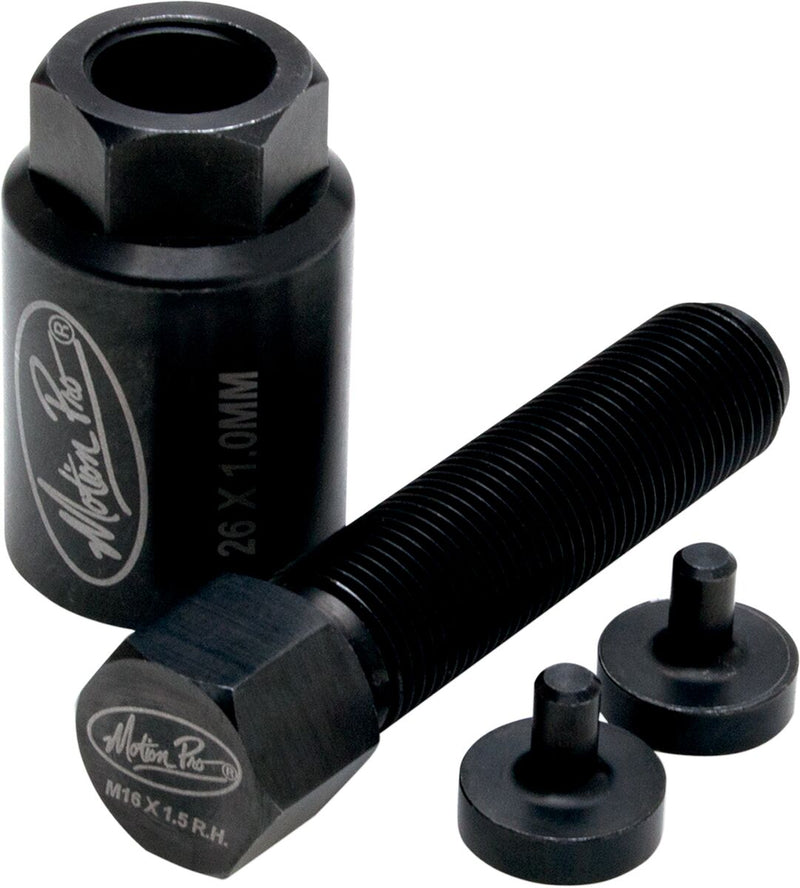 Motion Pro Flywheel Puller with Thread Protector - Black,  Oxide