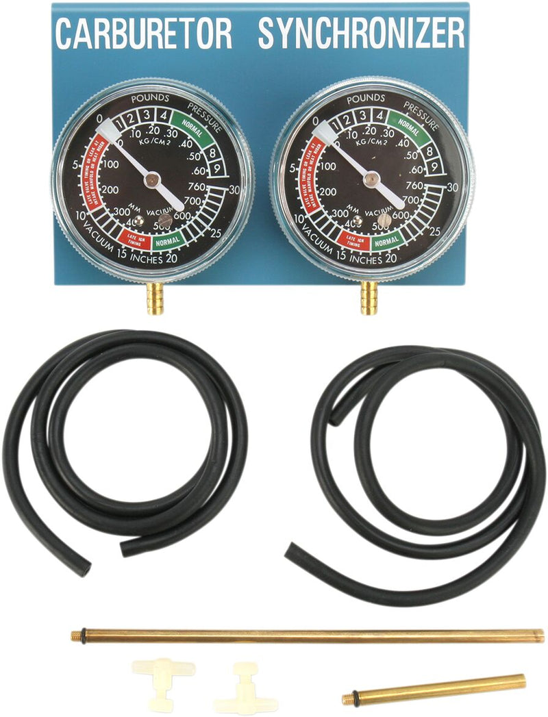 Parts Unlimited Carburetor Synchronizer - Black - L99-68592