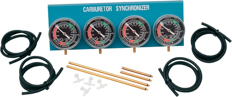 Parts Unlimited Carburetor Synchronizer - Black - L99-68594