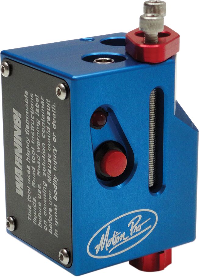 Motion Pro Fuel Injector Cleaner Kit for Nippon Denso - Anodised,  Blue - For Nippon Denso Fuel Injector