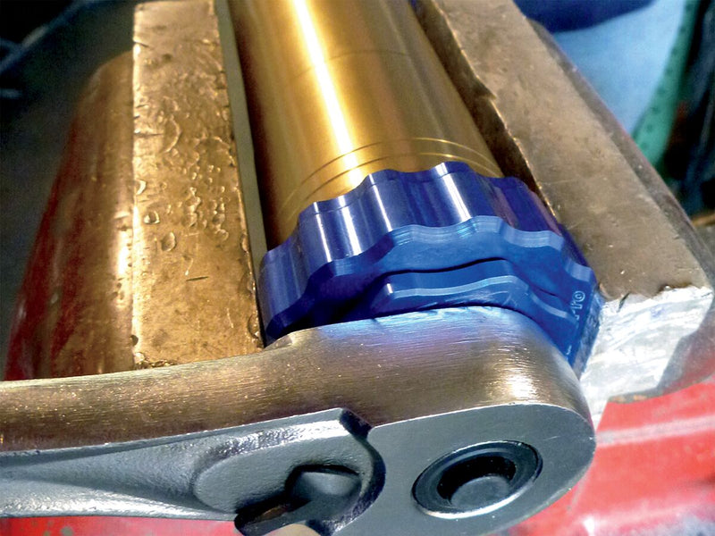 Motion Pro Fork Cap Tool for KYB - Anodised,  Blue - KYB Fork,  Removal