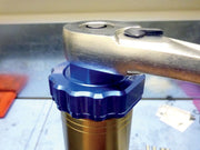 Motion Pro Fork Cap Tool for KYB - Anodised,  Blue - KYB Fork,  Removal