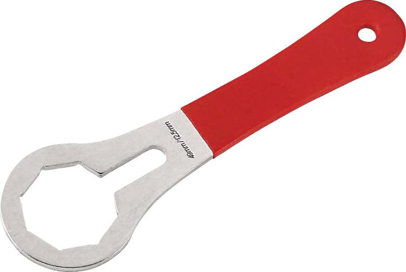 Moose Offroad Hard-parts Dual-Chamber Closed Cartridge Fork Cap Tool - Red, Silver - 391-4566