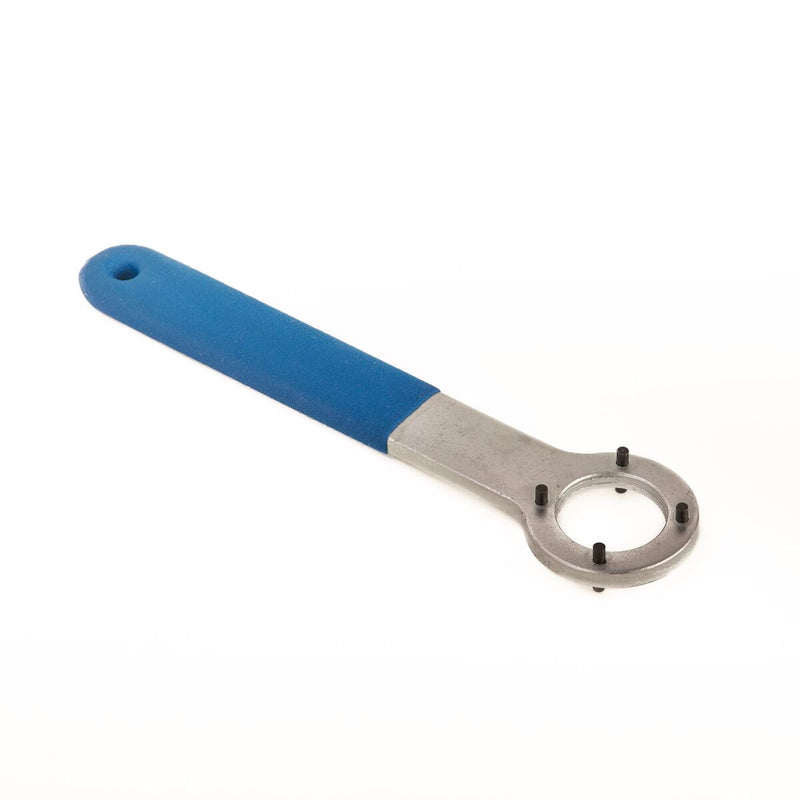 Moose Offroad Hard-parts Spanner for Top Cap - Blue, Stainless Steel, Front