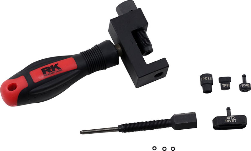 RK Chain Tool Kit - Black, Red, Chain, Cutting, Press-Fit, Riveting